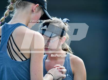 Thumbnail 1 in UIL 4A Girls Team Tennis Semifinals photogallery.