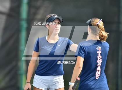 Thumbnail 1 in UIL 4A Girls Team Tennis Semifinals photogallery.