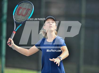 Thumbnail 3 in UIL 4A Girls Team Tennis Semifinals photogallery.