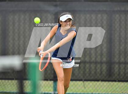 Thumbnail 3 in UIL 4A Girls Team Tennis Semifinals photogallery.