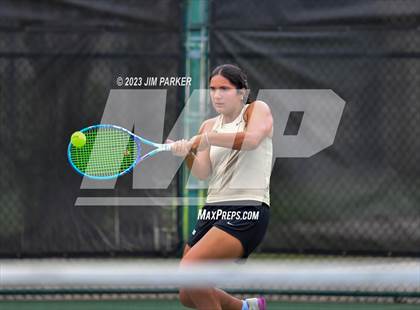 Thumbnail 1 in UIL 4A Girls Team Tennis Semifinals photogallery.