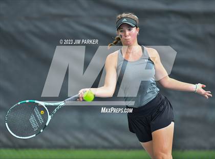 Thumbnail 1 in UIL 4A Girls Team Tennis Semifinals photogallery.