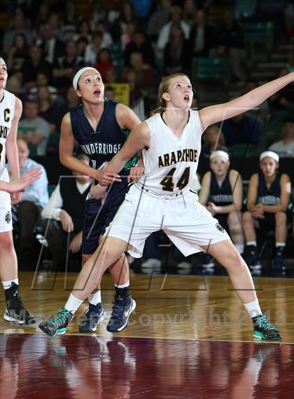 Thumbnail 2 in Arapahoe vs. ThunderRidge (CHSAA 5A Great 8) photogallery.