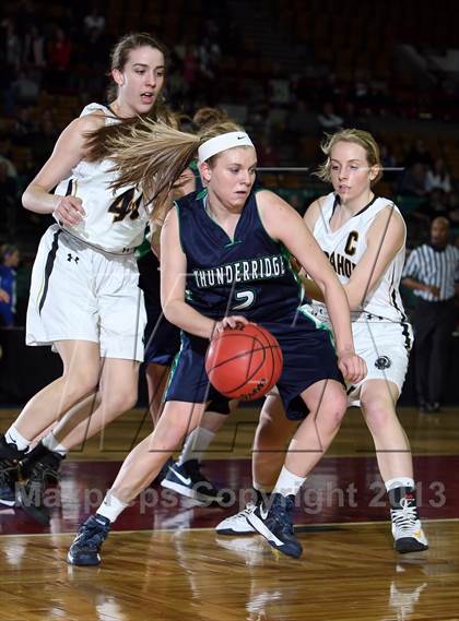 Thumbnail 2 in Arapahoe vs. ThunderRidge (CHSAA 5A Great 8) photogallery.