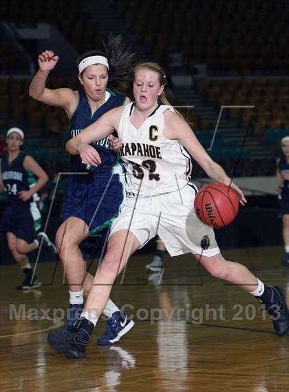 Thumbnail 2 in Arapahoe vs. ThunderRidge (CHSAA 5A Great 8) photogallery.