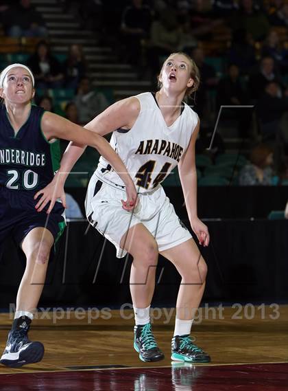 Thumbnail 2 in Arapahoe vs. ThunderRidge (CHSAA 5A Great 8) photogallery.