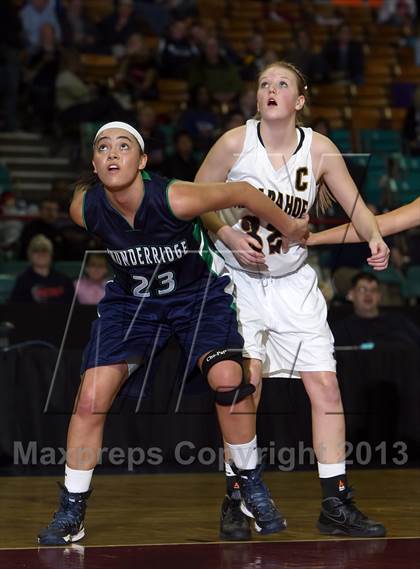 Thumbnail 1 in Arapahoe vs. ThunderRidge (CHSAA 5A Great 8) photogallery.