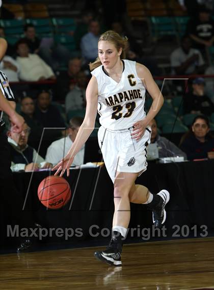 Thumbnail 1 in Arapahoe vs. ThunderRidge (CHSAA 5A Great 8) photogallery.