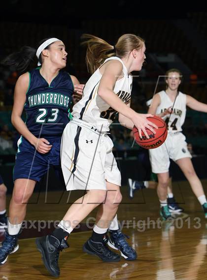 Thumbnail 3 in Arapahoe vs. ThunderRidge (CHSAA 5A Great 8) photogallery.