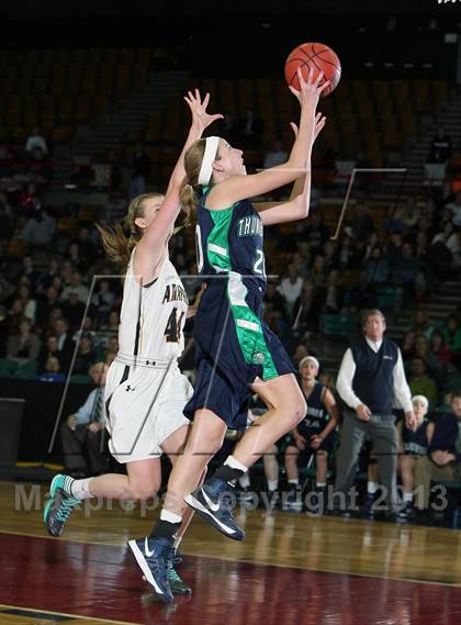 Thumbnail 1 in Arapahoe vs. ThunderRidge (CHSAA 5A Great 8) photogallery.
