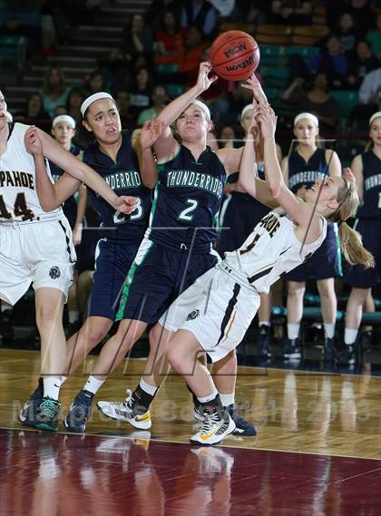 Thumbnail 2 in Arapahoe vs. ThunderRidge (CHSAA 5A Great 8) photogallery.