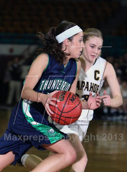 Thumbnail 2 in Arapahoe vs. ThunderRidge (CHSAA 5A Great 8) photogallery.