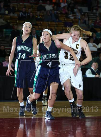 Thumbnail 1 in Arapahoe vs. ThunderRidge (CHSAA 5A Great 8) photogallery.
