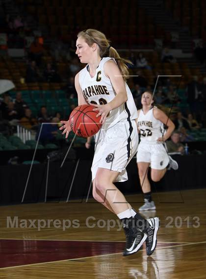 Thumbnail 2 in Arapahoe vs. ThunderRidge (CHSAA 5A Great 8) photogallery.