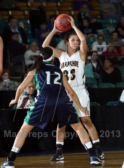 Thumbnail 2 in Arapahoe vs. ThunderRidge (CHSAA 5A Great 8) photogallery.