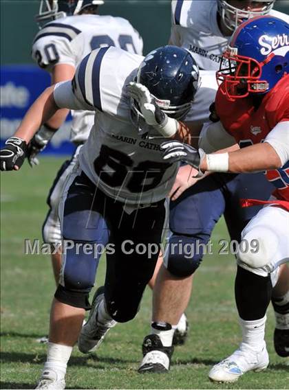 Thumbnail 2 in Marin Catholic vs. Serra (CIF State D3 Final) photogallery.