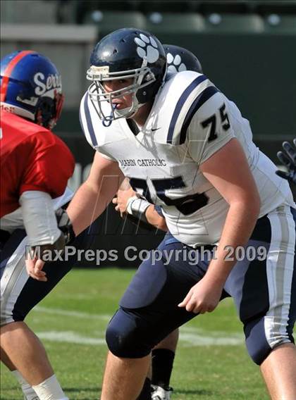 Thumbnail 3 in Marin Catholic vs. Serra (CIF State D3 Final) photogallery.