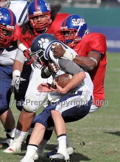 Thumbnail 1 in Marin Catholic vs. Serra (CIF State D3 Final) photogallery.