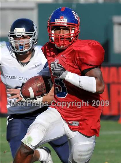Thumbnail 2 in Marin Catholic vs. Serra (CIF State D3 Final) photogallery.