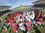 Pregame festivites for 2009 Div. III title game between Serra and Marin Catholic. 