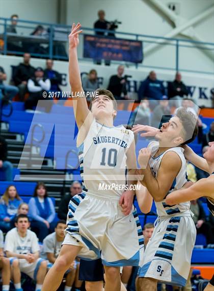 Thumbnail 2 in Saugerties vs. Our Lady of Lourdes (Officials vs. Cancer) photogallery.