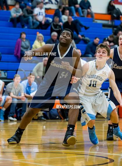 Thumbnail 2 in Saugerties vs. Our Lady of Lourdes (Officials vs. Cancer) photogallery.