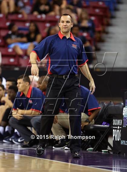 Thumbnail 2 in Modesto Christian vs. Bishop O'Dowd (CIF NorCal Regional Open Division Final) photogallery.