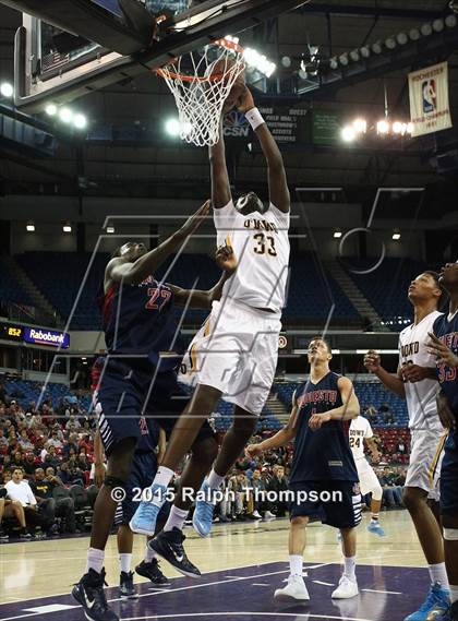 Thumbnail 3 in Modesto Christian vs. Bishop O'Dowd (CIF NorCal Regional Open Division Final) photogallery.