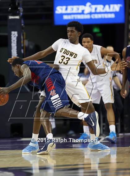 Thumbnail 1 in Modesto Christian vs. Bishop O'Dowd (CIF NorCal Regional Open Division Final) photogallery.