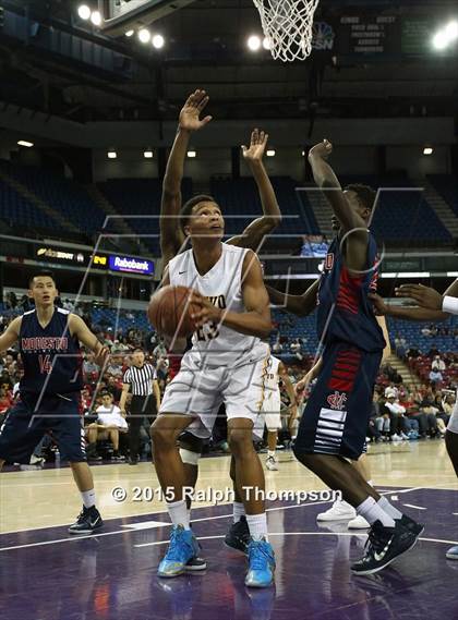 Thumbnail 1 in Modesto Christian vs. Bishop O'Dowd (CIF NorCal Regional Open Division Final) photogallery.