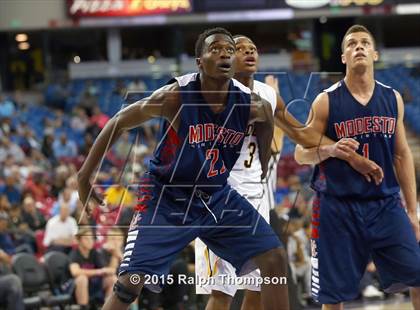 Thumbnail 3 in Modesto Christian vs. Bishop O'Dowd (CIF NorCal Regional Open Division Final) photogallery.