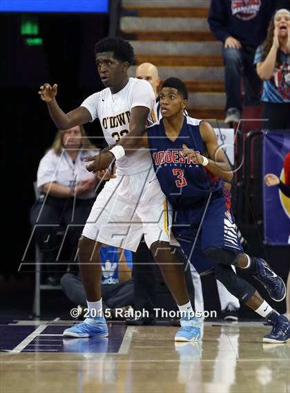 Thumbnail 3 in Modesto Christian vs. Bishop O'Dowd (CIF NorCal Regional Open Division Final) photogallery.