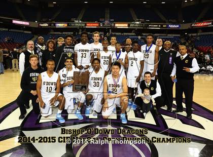 Thumbnail 1 in Modesto Christian vs. Bishop O'Dowd (CIF NorCal Regional Open Division Final) photogallery.