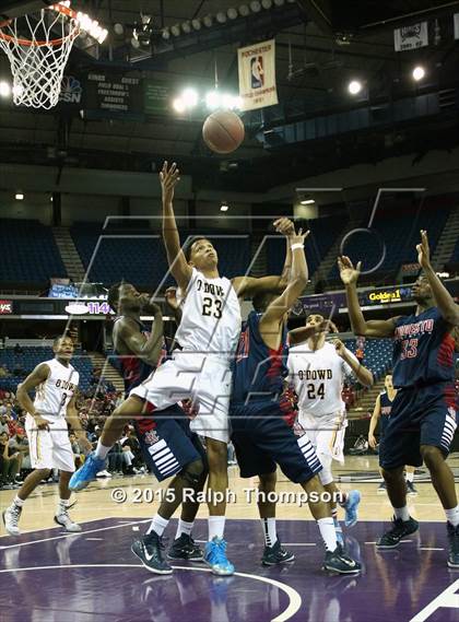 Thumbnail 3 in Modesto Christian vs. Bishop O'Dowd (CIF NorCal Regional Open Division Final) photogallery.