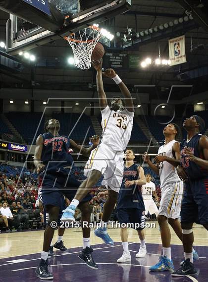 Thumbnail 1 in Modesto Christian vs. Bishop O'Dowd (CIF NorCal Regional Open Division Final) photogallery.