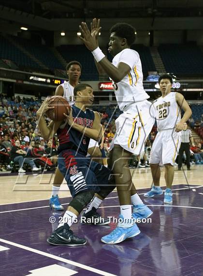 Thumbnail 1 in Modesto Christian vs. Bishop O'Dowd (CIF NorCal Regional Open Division Final) photogallery.