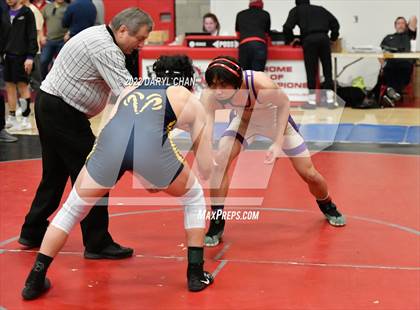 Thumbnail 1 in Diamond Bar vs Milken, Hillcrest vs West Hills (CIF Southern Section Wrestling Championships) photogallery.