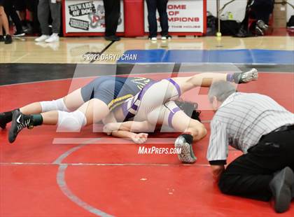 Thumbnail 3 in Diamond Bar vs Milken, Hillcrest vs West Hills (CIF Southern Section Wrestling Championships) photogallery.
