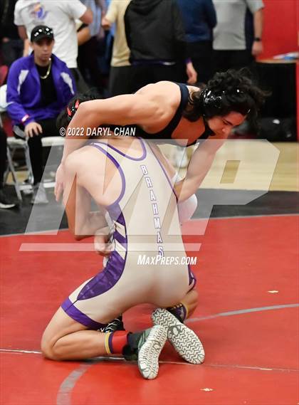 Thumbnail 1 in Diamond Bar vs Milken, Hillcrest vs West Hills (CIF Southern Section Wrestling Championships) photogallery.
