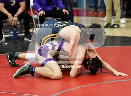 Thumbnail 3 in Diamond Bar vs Milken, Hillcrest vs West Hills (CIF Southern Section Wrestling Championships) photogallery.