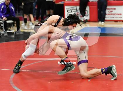 Thumbnail 3 in Diamond Bar vs Milken, Hillcrest vs West Hills (CIF Southern Section Wrestling Championships) photogallery.