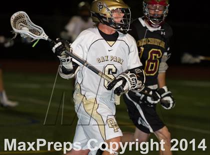 Thumbnail 3 in Oaks Christian vs Oak Park (CIF First Round Playoff) photogallery.