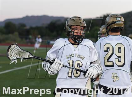 Thumbnail 3 in Oaks Christian vs Oak Park (CIF First Round Playoff) photogallery.
