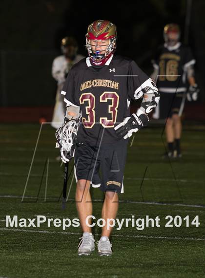Thumbnail 2 in Oaks Christian vs Oak Park (CIF First Round Playoff) photogallery.