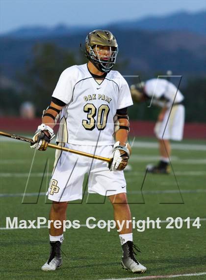 Thumbnail 3 in Oaks Christian vs Oak Park (CIF First Round Playoff) photogallery.