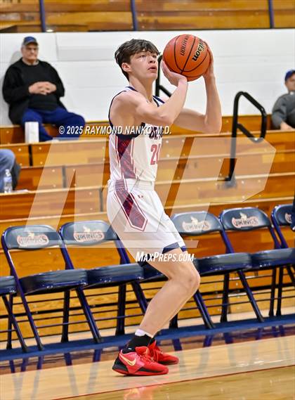 Thumbnail 2 in Blue River Valley vs. Seton Catholic (IHSAA 1A Section 56 First Round) photogallery.