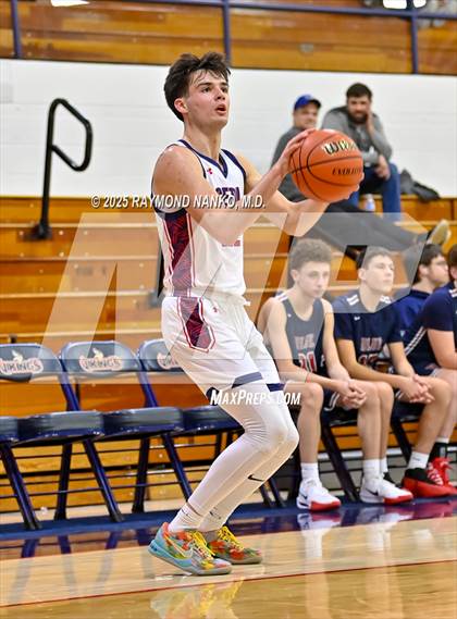 Thumbnail 3 in Blue River Valley vs. Seton Catholic (IHSAA 1A Section 56 First Round) photogallery.
