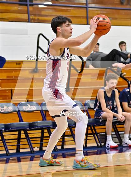 Thumbnail 1 in Blue River Valley vs. Seton Catholic (IHSAA 1A Section 56 First Round) photogallery.