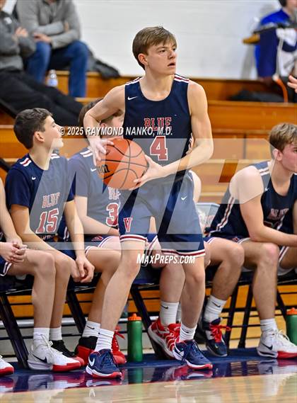 Thumbnail 2 in Blue River Valley vs. Seton Catholic (IHSAA 1A Section 56 First Round) photogallery.