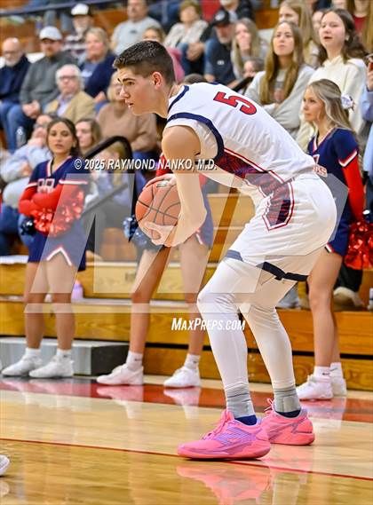 Thumbnail 2 in Blue River Valley vs. Seton Catholic (IHSAA 1A Section 56 First Round) photogallery.